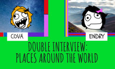 DOUBLE INTERVIEW- PLACES AROUND THE WORLD