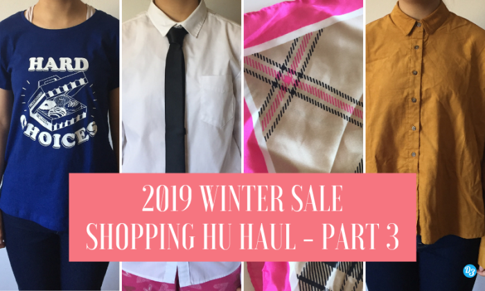 2019 Winter Sales Shopping Haul 3